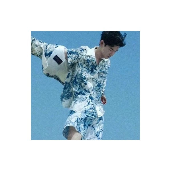 ✨루이비통 남성 블루 반팔 셔츠 - Louis vuitton Mens Blue Half sleeved Shirts - lv1130x