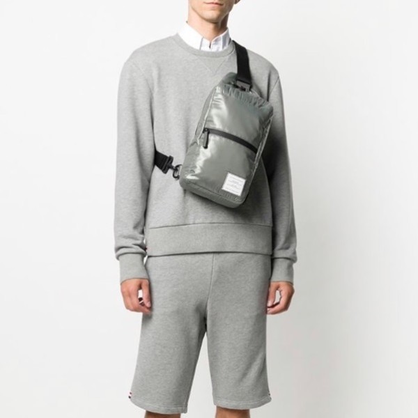 ✨톰브라운 남성 클래식 그레이 반바지 - Thom Browne Mens Gray Half-pants - th62x