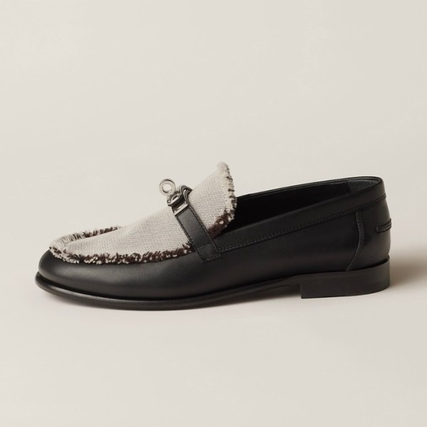 ✨에르메스 여성 블랙 로퍼 - Hermes Womens Black Loafer - he195x