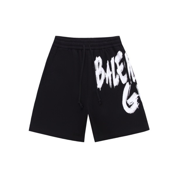 ✨발렌시아가 남성 블랙 반바지 - Balenciaga Mens Black Half-pants - ba468x