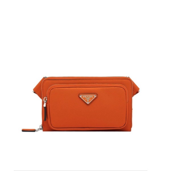 ✨프라다 남성 오렌지 벨트백 - Prada Mens Orange Belt Bag - pr554x