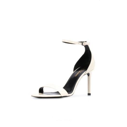 ❤입생로랑 여성 화이트 하이힐 - Saint Laurent Womens White High-heels - ysl388x