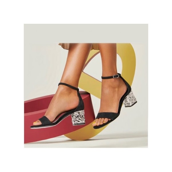 ✨에르메스 여성 블랙 샌들 - Hermes Womens Black Sandals - he204x