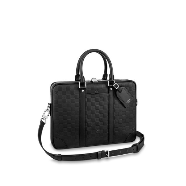 ✨루이비통 남성 블랙 다미에 토트백 - Louis Vuitton Mens Black Tote-bag - lv1330x