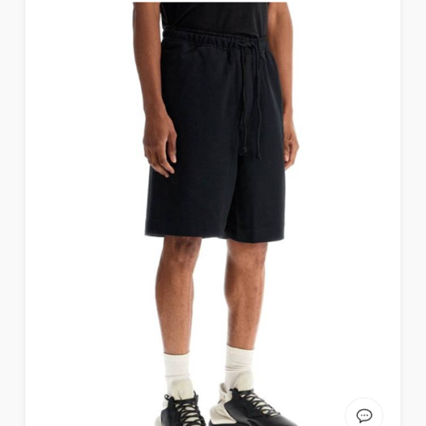 ✨요지야마모토 남성 캐쥬얼 블랙 반바지 - Y3 Mens Black Half-pants - y3-164x
