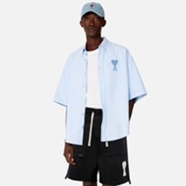 ✨아미 남성 블랙 반바지 - Ami Mens Black Half-pants - am09x