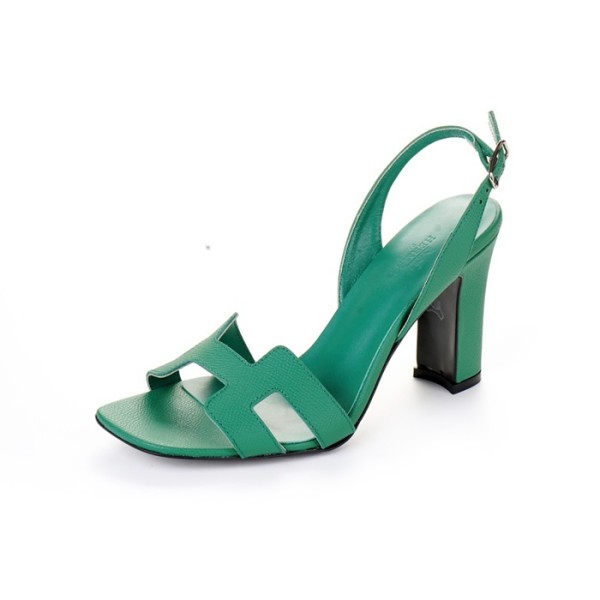 ✨에르메스 여성 그린 하이힐 - Hermes Womens Green High-heels - he219x