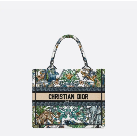❤디올 여성 그린 북토트 - Dior Womens Green Book Tote - di524x