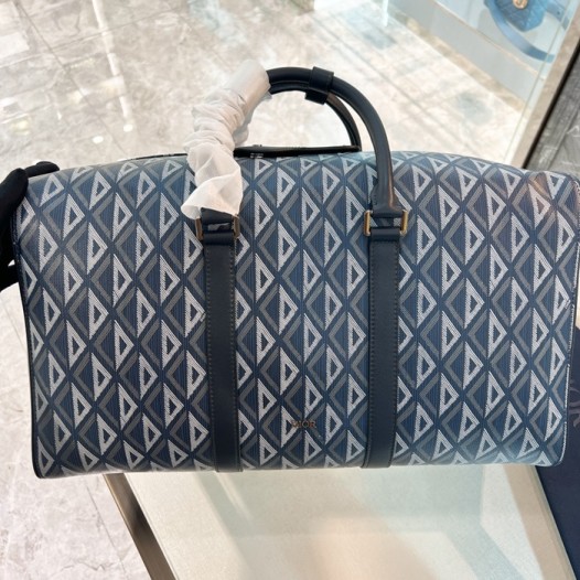 ❤디올 남성 Lingot 블루 키폴 - Dior Mens Blue Keepall - di537x