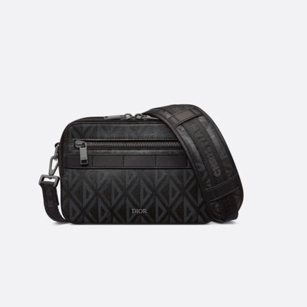 ✨디올 남성 블랙 다이아 메신저백 - Dior Mens Black Cross Bag - di539x