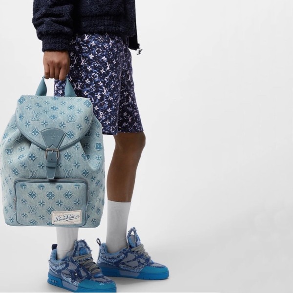 ✨루이비통 남성 블루 백팩 - Louis vuitton Mens Blue Back Pack - lv1465x