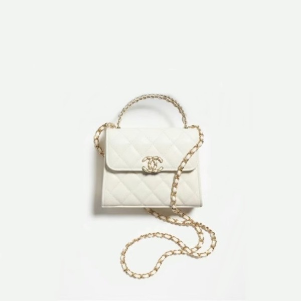✨샤넬 여성 화이트 미니 숄더백 - Chanel Womens White Mini Bag - ch437x