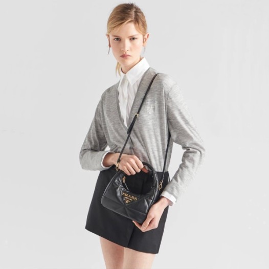 ❤프라다 여성 블랙 숄더백 - Prada Womens Black Shoulder Bag - pr589x