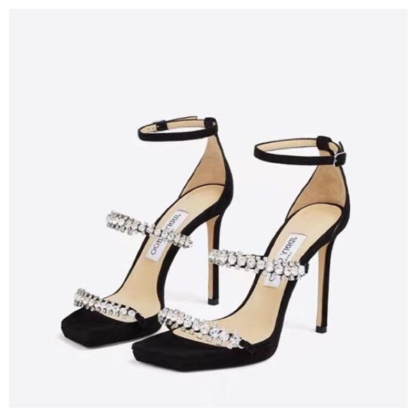 ✨지미츄 여성 블랙 샌들 - Jimmy Choo Womens Black Sandals - ji25x