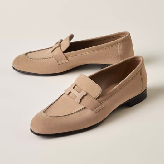 ❤에르메스 여성 Paris 베이지 로퍼 - Hermes Womens Paris Loafer - he225x