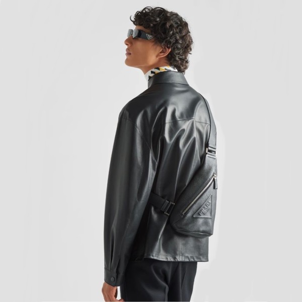 ✨프라다 남성 블랙 크로스백 - Prada Mens Black Cross Bag - pr607x