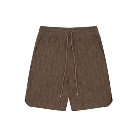 ❤디올 남성 캐쥬얼 브라운 반바지 - Dior Mens Brown Half-pants - di562x