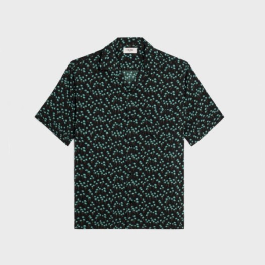 ❤셀린느 남성 블랙 반팔 셔츠 - Celine Mens Short sleeved Shirts - cel176x