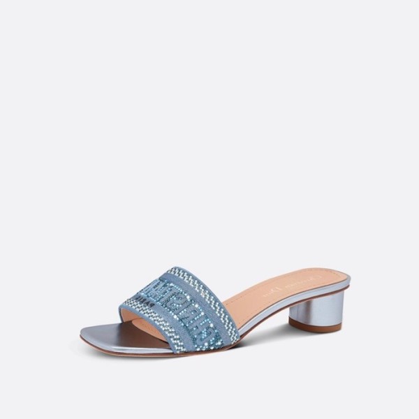 ✨디올 여성 블루 샌들 - Dior Womens Blue Sandals - di566x