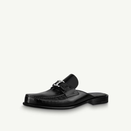❤루이비통 남성 블랙 블로퍼 - Louis vuitton Mens Black Bloafer - lv1538x