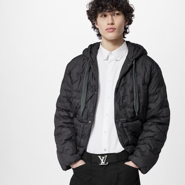 ✨루이비통 남성 시그니처 블랙 벨트 - Louis vuitton Mens Black Belts - lv1542x