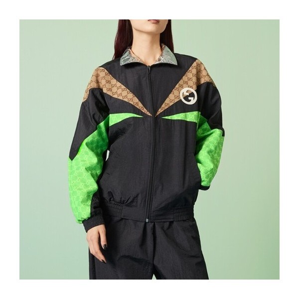 ✨구찌 남/녀 캐쥬얼 블랙 자켓 - Gucci Unisex Black Jackets - gu875x