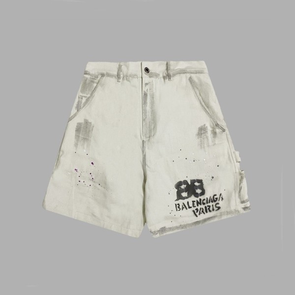 ✨발렌시아가 남성 그레이 반바지 - Balenciaga Mens Gray Half-pants - ba529x