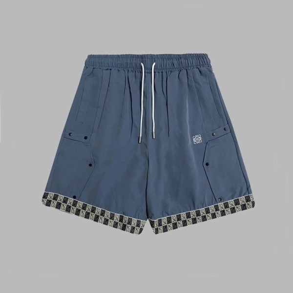 ✨로에베 남성 캐쥬얼 블루 반바지 - Loewe Mens Blue Half-pants - loe767x