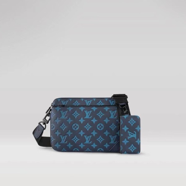 ✨루이비통 남성 블루 메신저백 - Louis vuitton Mens Blue Cross Bag - lv1651x