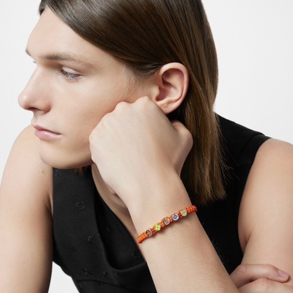 ✨루이비통 남/녀 오렌지 팔찌 - Louis vuitton Unisex Orange Bangle- acc200x