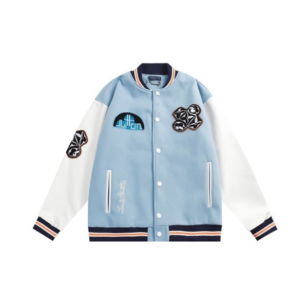 ✨루이비통 남성 모던 블루 자켓 - Louis vuitton Mens Blue Jackets - lv1665x