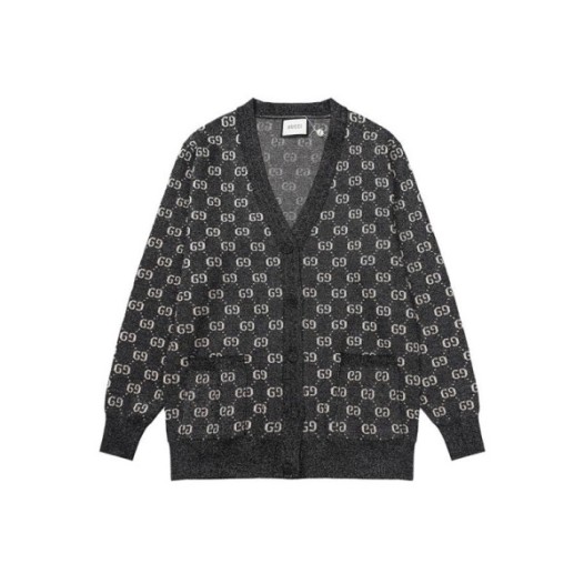 ❤구찌 남성 블랙 브이넥 가디건 - Gucci Mens Black Cardigan - gu904x