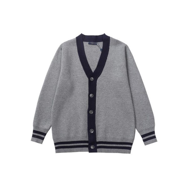 ✨루이비통 남성 그레이 브이넥 가디건 - Louis vuitton Mens Gray Cardigan - lv1675x