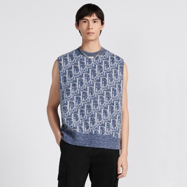 ✨디올 남성 네이비 베스트 - Dior Mens Navy Vest - di595x