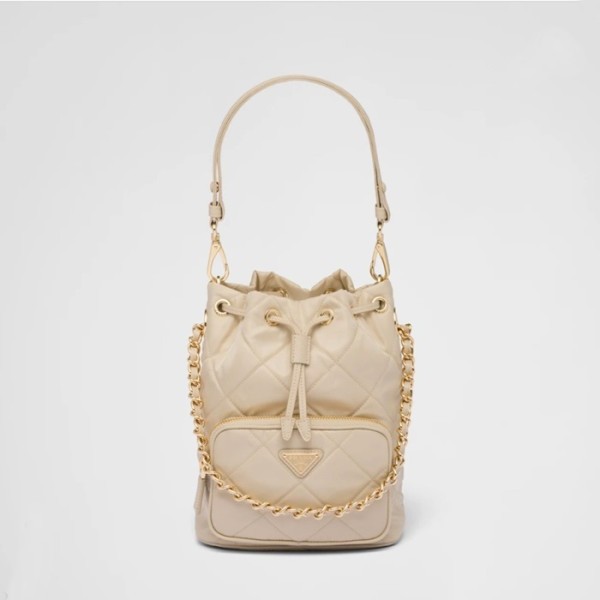 ✨프라다 여성 베이지 버킷백 - Prada Womens Beige Bucket Bag - pr652x
