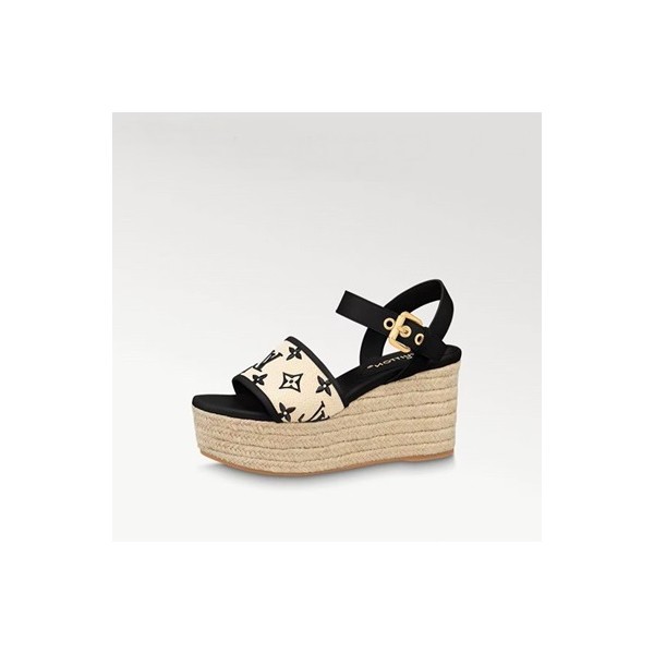 ✨루이비통 여성 블랙 샌들 - Louis vuitton Womens Black Sandals - lv1687x