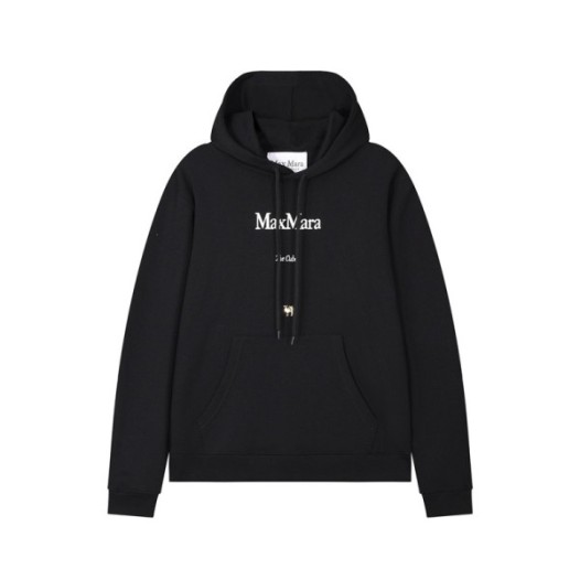 ❤막스마라 남/녀 캐쥬얼 블랙 후드티 - Maxmara Unisex Black Hoodie - max112x