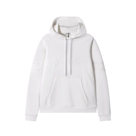 ❤입생로랑 남성 캐쥬얼 화이트 후드티 - Saint laurent Mens White Hoodie - ysl418x