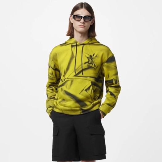 ❤루이비통 남성 옐로우 후드티 - Louis vuitton Mens Yellow Hoodie - lv1696x