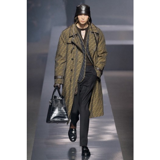 ❤펜디 남성 모던 카키 코트 - Fendi Mens Khaki Coats - fe172x