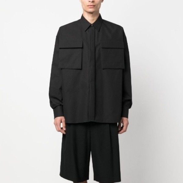 ✨알렉산더 맥퀸 남성 블랙 셔츠 - Alexander McQueen Mens Black Shirts - alx124x