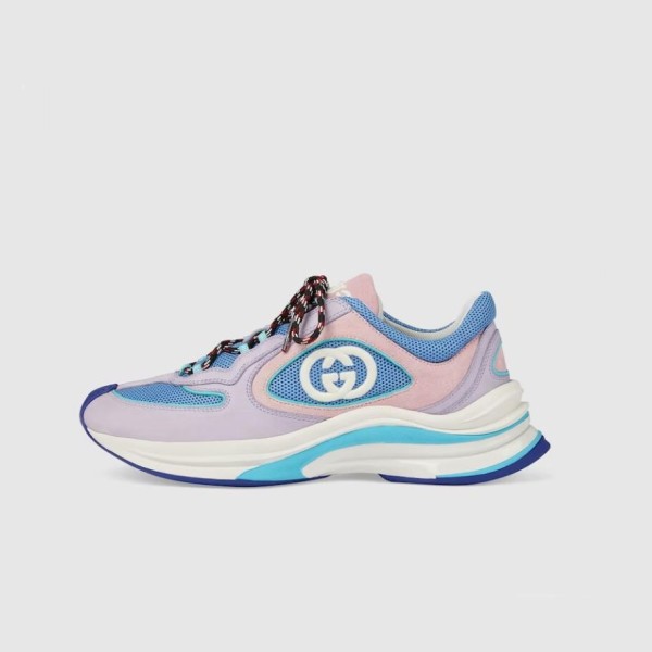 ✨구찌 남/녀 GG 블루 라이톤 - Gucci Unisex Blue Sneakers- gu946X