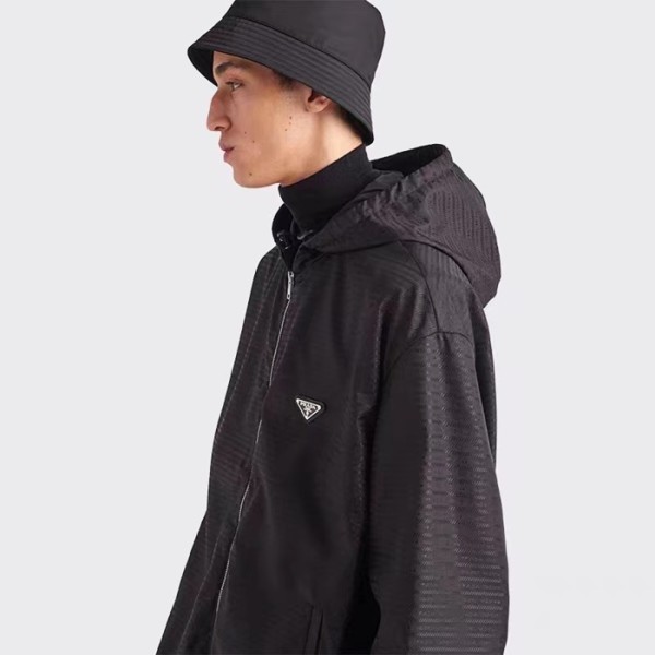 ✨프라다 남성 모던 블랙 자켓 - Prada Mens Black Jackets - pr688x