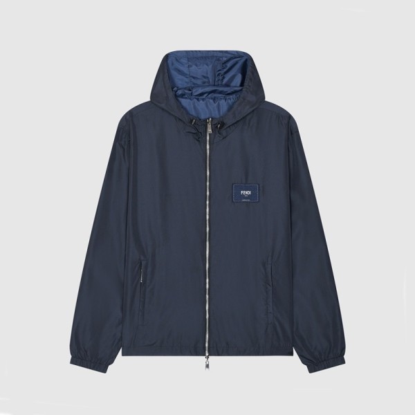 ✨펜디 남성 네이비 양면 자켓 - Fendi Mens Navy Jackets - fe186x