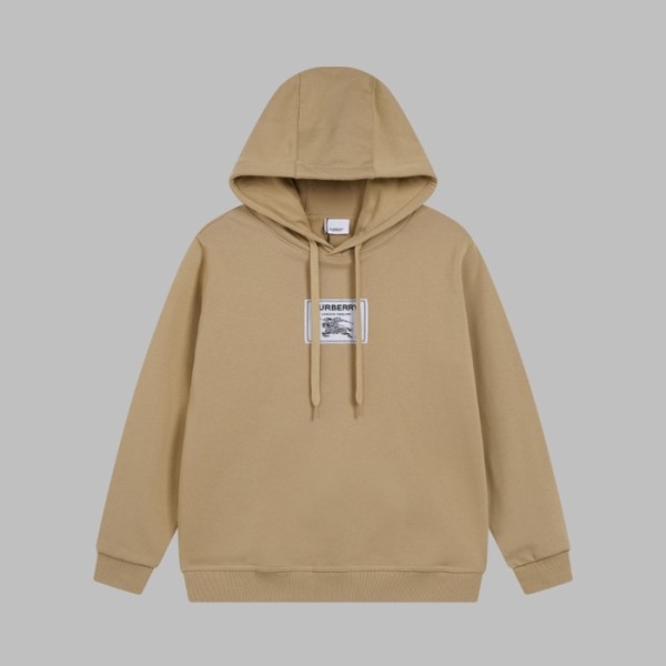 ✨버버리 남성 카멜 후드티 - Burberry Mens Camel Hoodie - bu272x