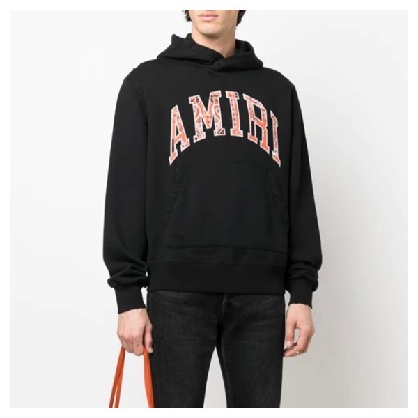 ✨아미리 남성 블랙 후드티 - Amiri Mens Black Hoodie - amr132x