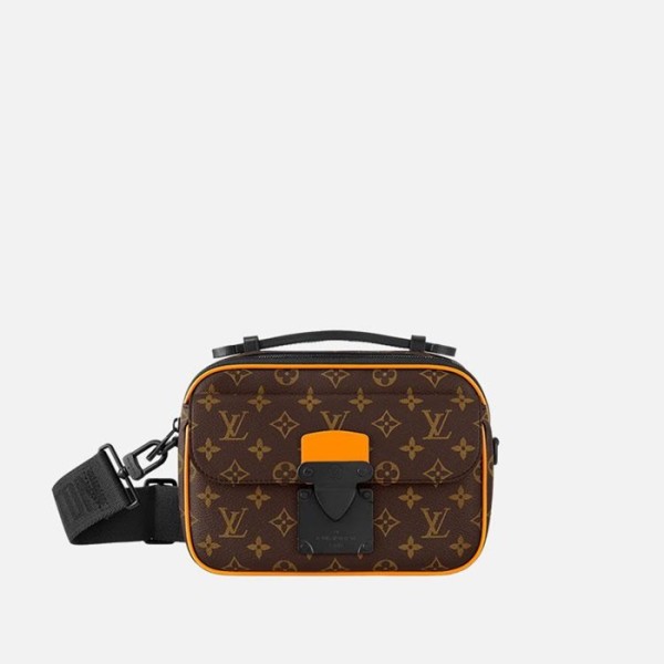 ✨루이비통 남성 S-LOCK 메신저백 【매장-370만원대】 - Louis vuitton Mens Brown Cross Bag - lv1772x