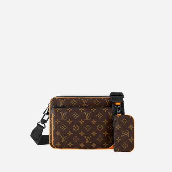 ✨루이비통 남성 트리오 메신저백 【매장-330만원대】 - Louis vuitton Mens Brown Cross Bag - lv1773x