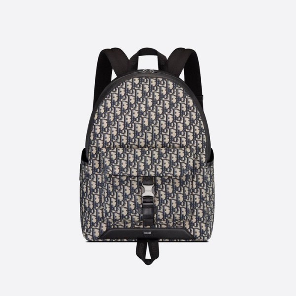 ✨디올 남성 익스플로러 오블리크 자카드 백팩 【매장-380만원대】 - Dior Mens Navy Back Pack - di642x