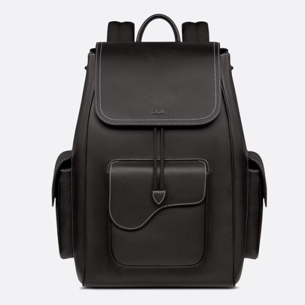 ✨디올 남성 새들 백팩 【매장-440만원대】 - Dior Mens Black Back Pack - di644x